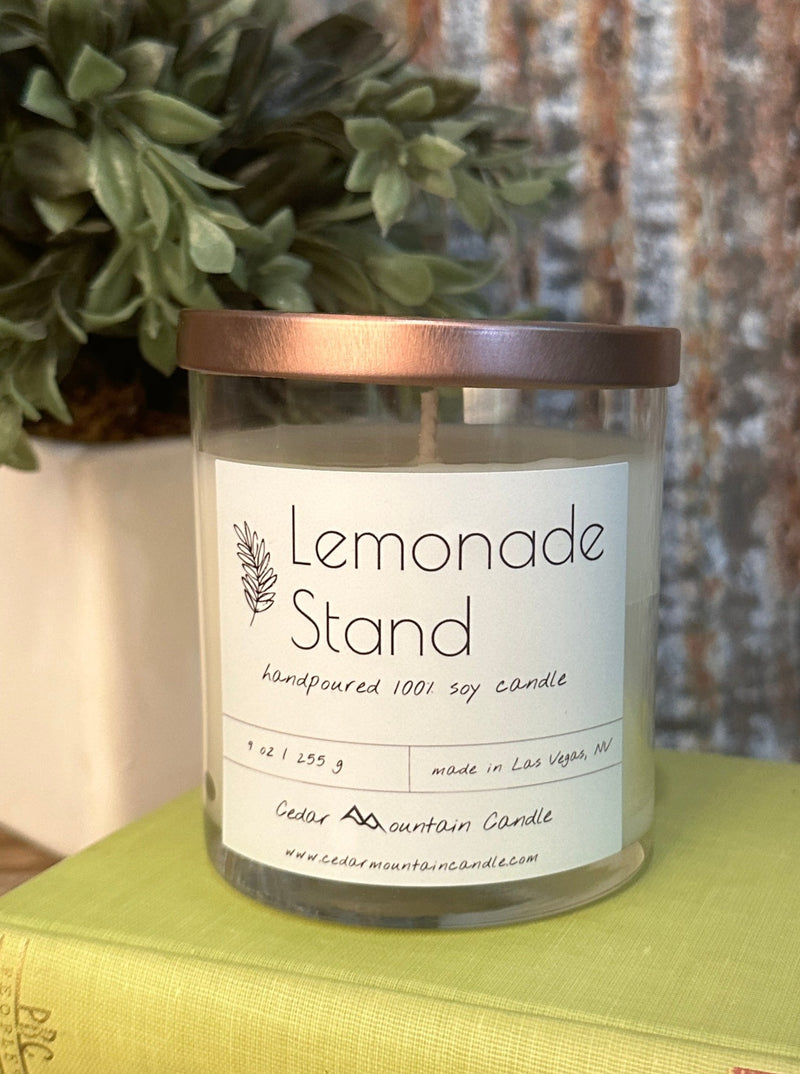 Lemonade Stand Candle