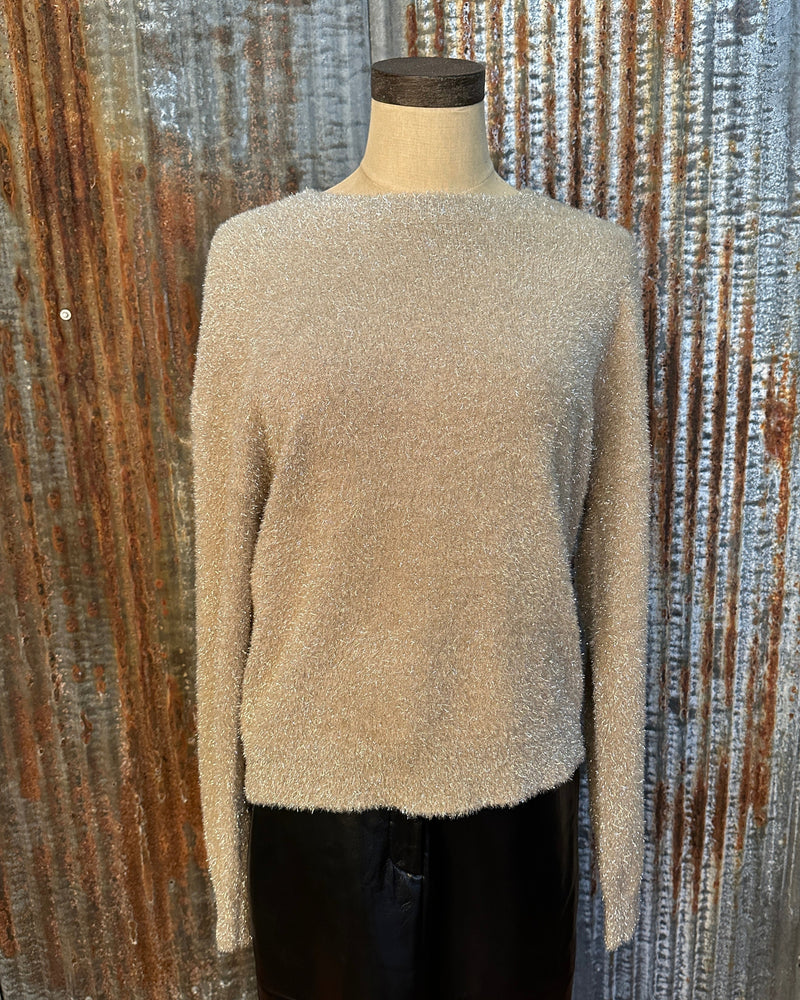 Champagne Sparkle Sweater