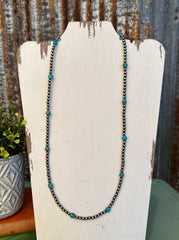 Navajo and Turquoise Necklace