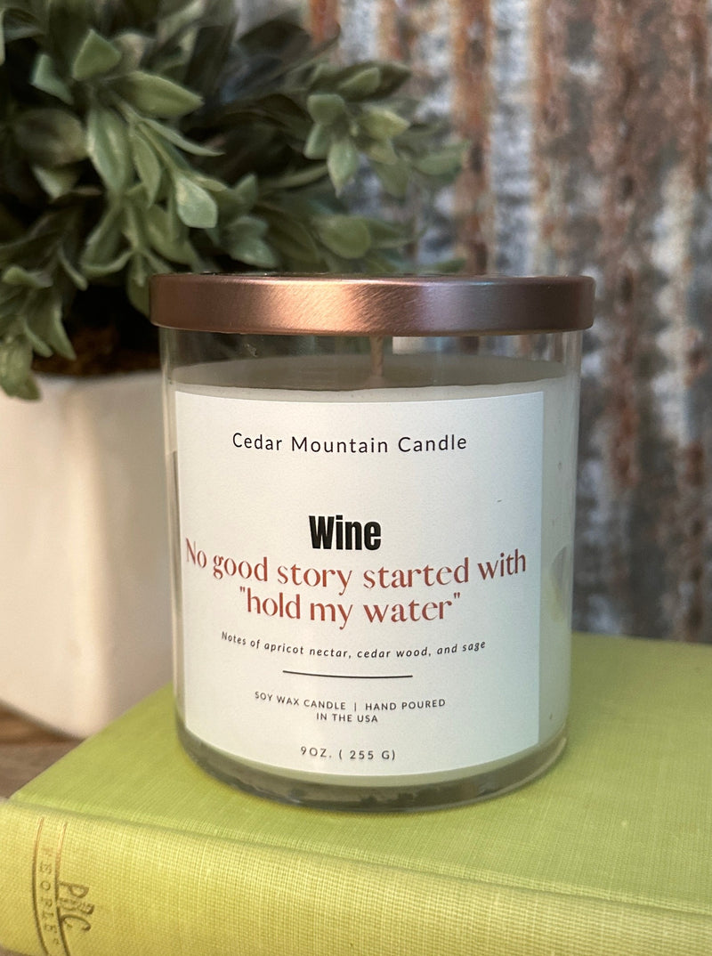 Wine Candle