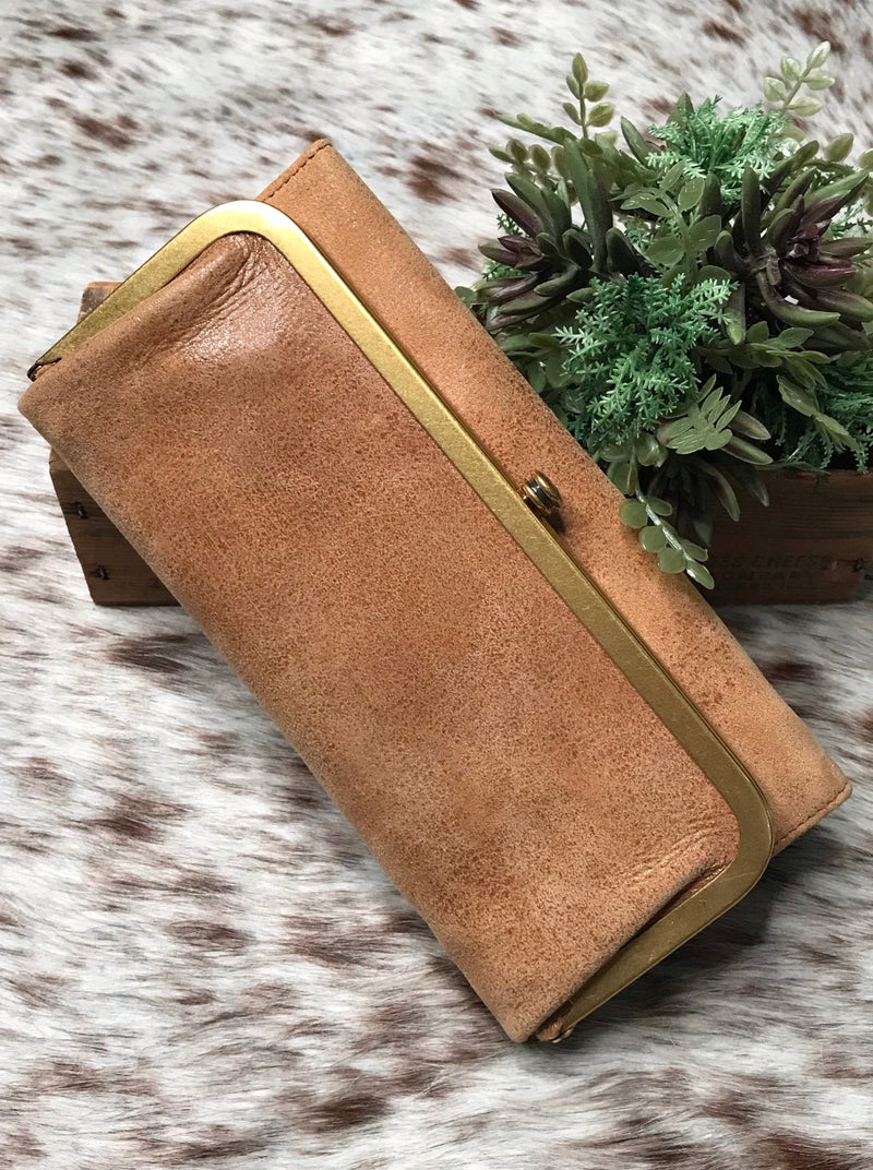 Rachel Wallet by HOBO in Whiskey