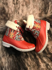 Ruby Red Duckboot by Pendleton