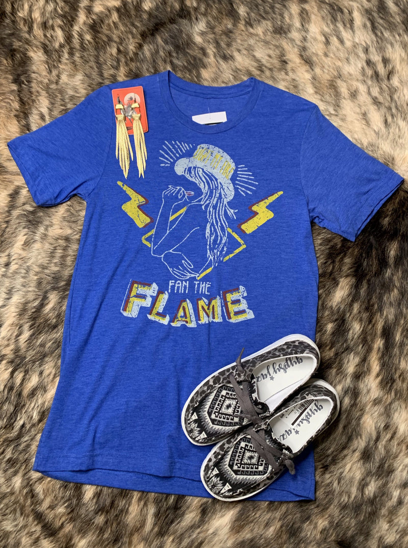 Flame Graphic Tee